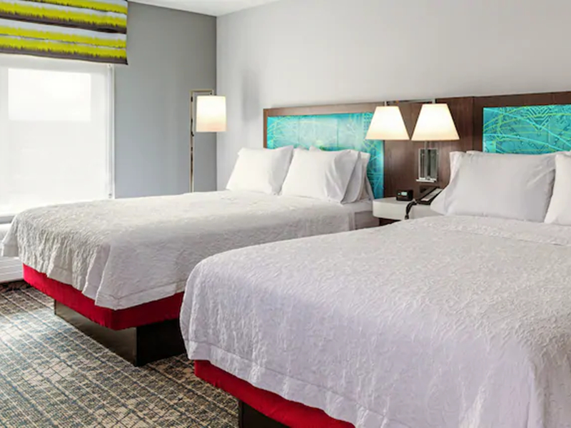 Hampton Inn &amp; Suites Mobiliario de hotel de madera popular