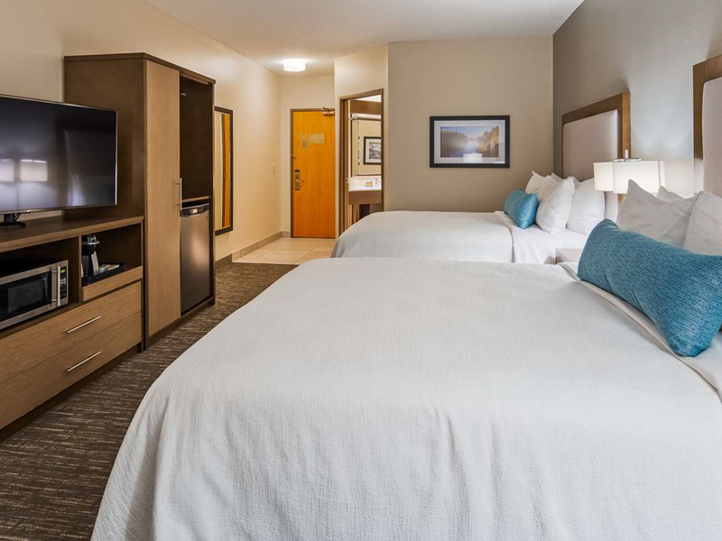 Muebles de dormitorio de hotel hechos a medida Best Western Plus