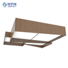 Exp2-404 Semi-Flushmount Light en Lobby Lounge Holiday Inn Express