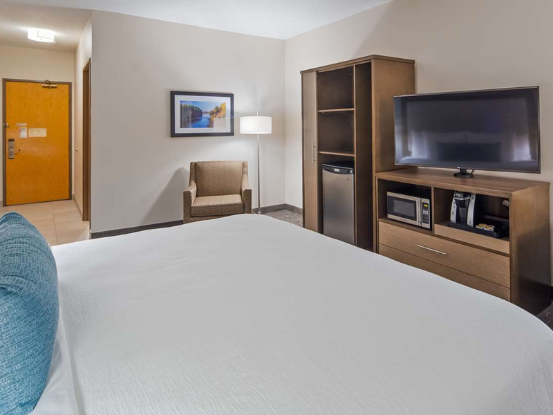 Muebles de dormitorio del hotel Best Western Plus Wood Casegoods
