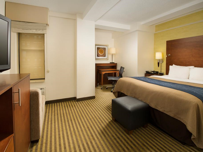 Comfort Inn &amp; Suites Juego de dormitorio clásico Muebles de dormitorio de hotel