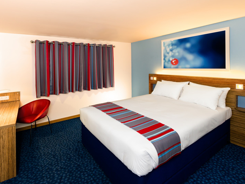 Muebles de dormitorio del hotel de diseño americano Travelodge Inn &amp; Suites